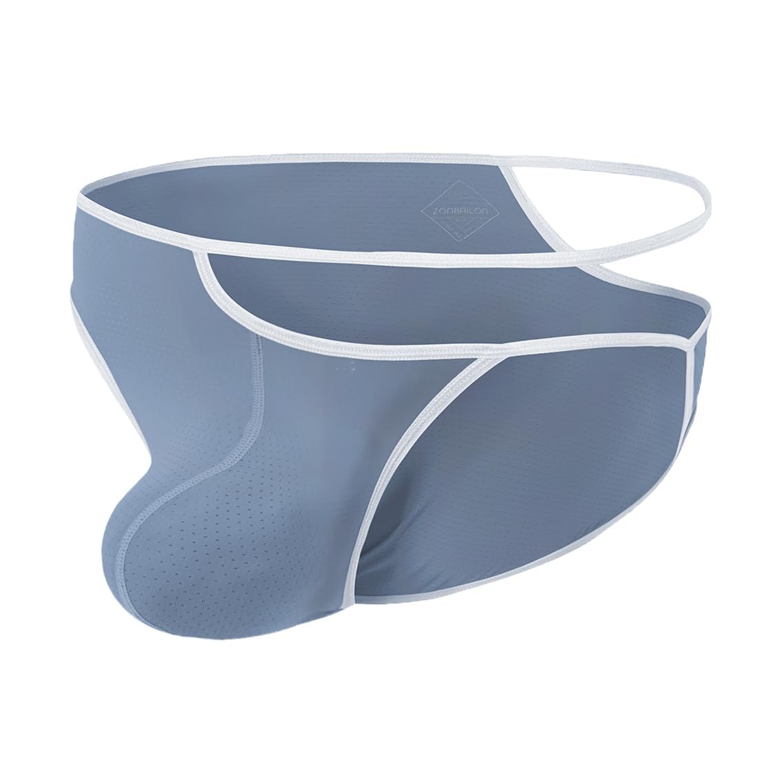 JINSHI Men's Tagless Briefs,Micro Mesh Underwear Briefs,Soft And Breathable Sexy Belt-Cord Underwear For Men