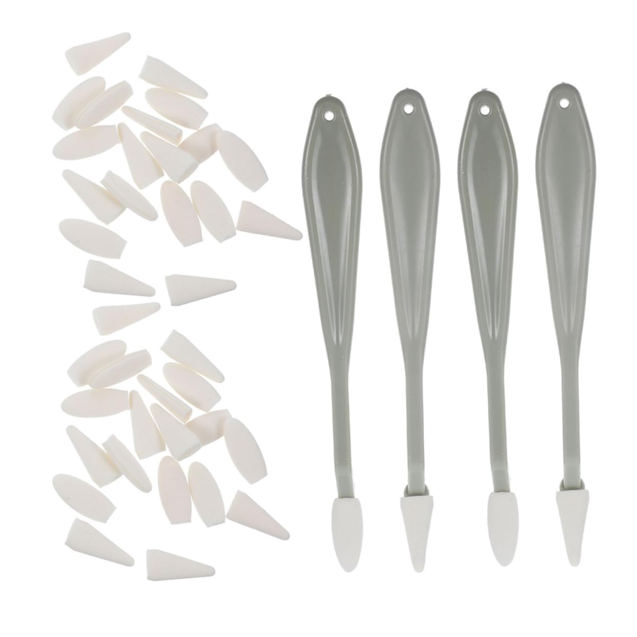 FUNOMOCYA Blenders Set 2 Packs Sketch Drawing Tools Eraser Sponge for Daily Use