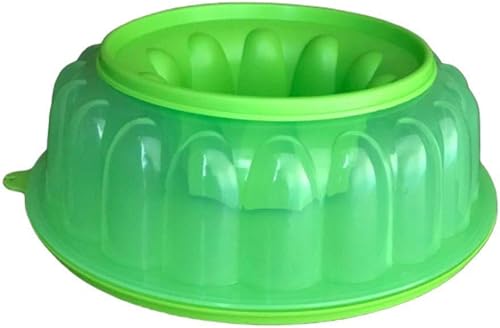 Molde de gelatina para anillo de gelatina, 6 tazas, color verde (1)