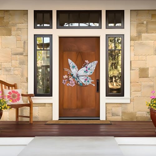 STGLCR Hanging Diamond Art Kits for Adults Pendant Butterfly, Special Shaped Crystal DIY Diamond Painting Kit, Acrylic Board Flower Pendants Double Sided, Home Decor 9.64 Inch by STGLCR - Image 5