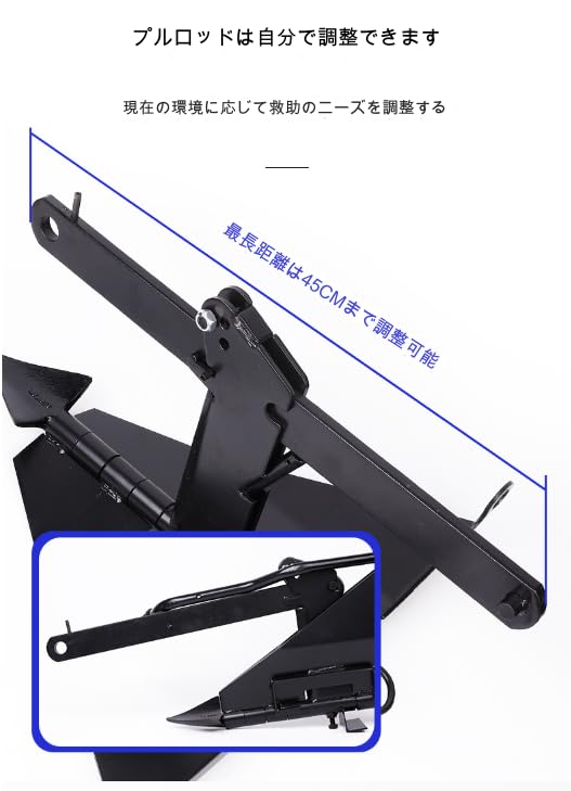 Amazon.co.jp: 折りたたみ式レスキューグラウンドアンカー、屋外セルフ 