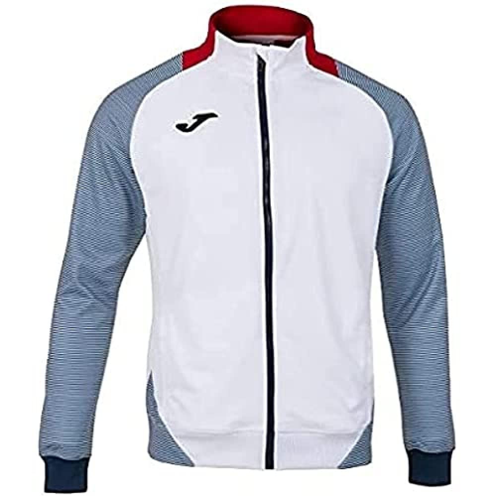 Joma Essential II Jacket and Vest Horse, Men, mens, Full jacket and vest., 101535.203, White-Marine, 5XS