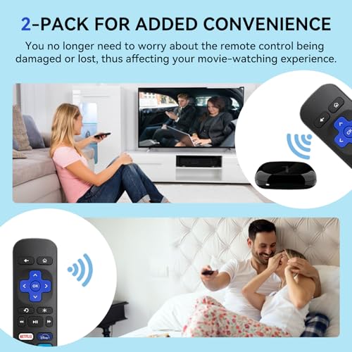 Télécommande pour Roku perdue ? Pack de 2 manettes de secours Express et Premiere - 4