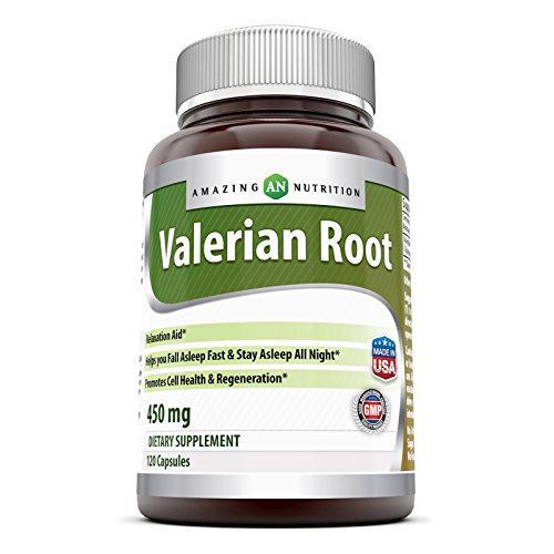 Amazing Nutrition Valerian Root Dietary Supplement - 500mg, 120 Capsules