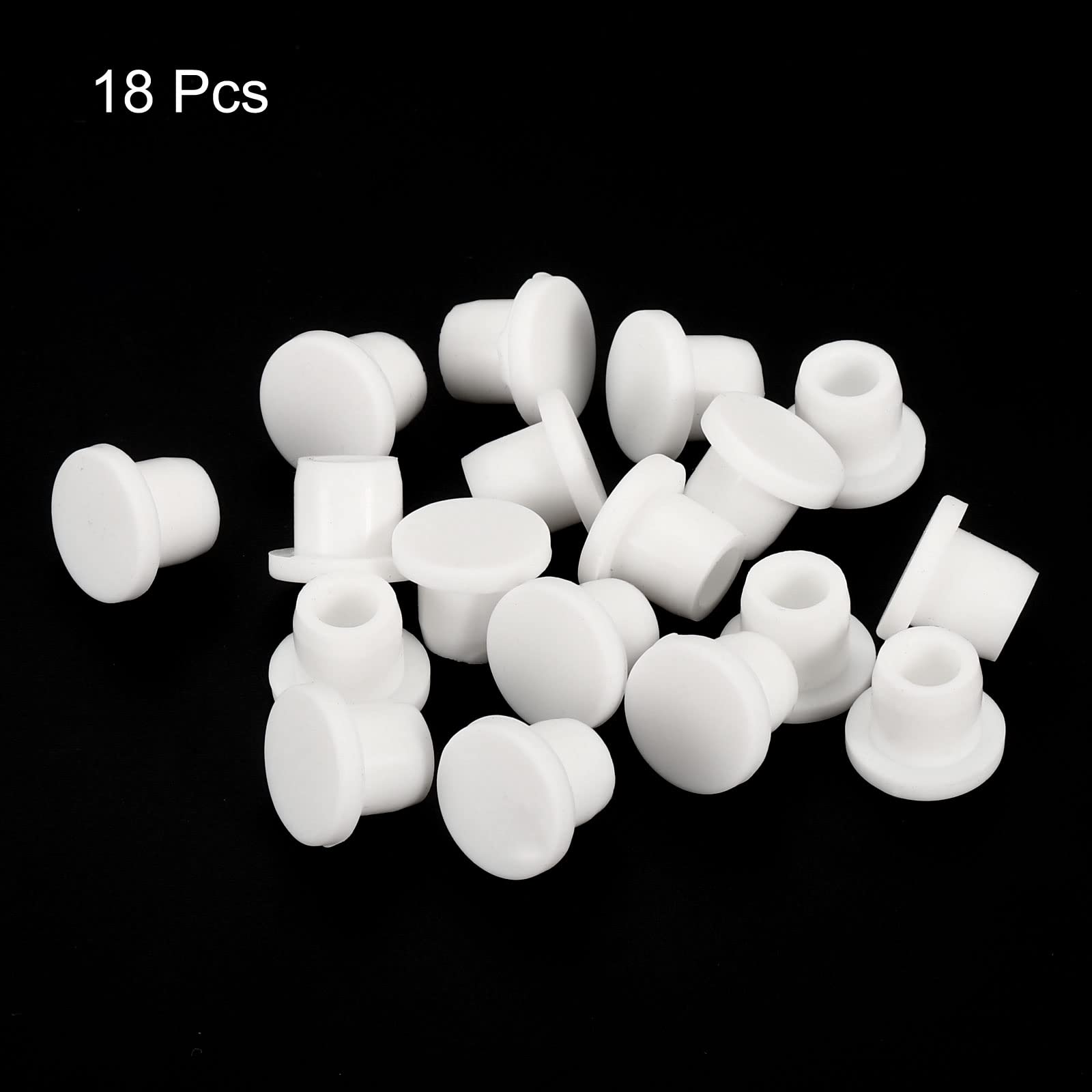 Lot De 26 Bouchons En Silicone Blanc - 10 Tailles, Pour Tubes Diamètre Intérieur 8 à 28 Mm, étanches - 2