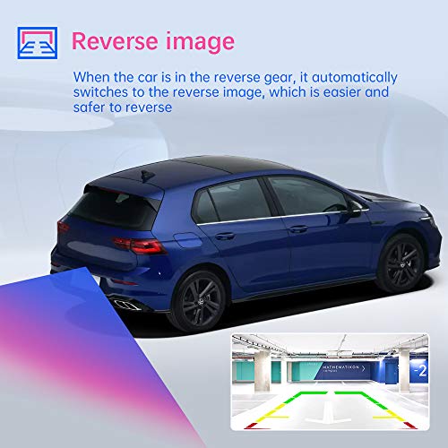 Double Din Android Bluetooth Car Stereo,10.1'' Voice Control Car Stereo with GPS Touch Screen Player,Car Audio Radio Receiver,Support WiFi,USB,FM,Mirror Link,Video Output,Backup Camera (1G RAM 16G ROM
