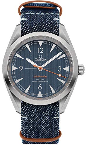 Omega Railmaster Automatic Blue Jeans Dial Men's Watch 220.12.40.20.03.001