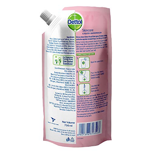 Dettol Liquid Handwash Skincare - 750 ml - Image 6