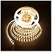 LEDMY Flexible Led Strip Light DC 24V 24W SMD3528 300LEDs IP20 Non Waterproof Led Tape Light Warm White 2400K 5Meter/ 16.4Feet Using for Homes, Gardens,Kitchen, Car and Bar