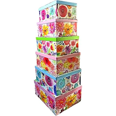 Alef Elegant Decorative Nesting Gift Boxes Set Cover
