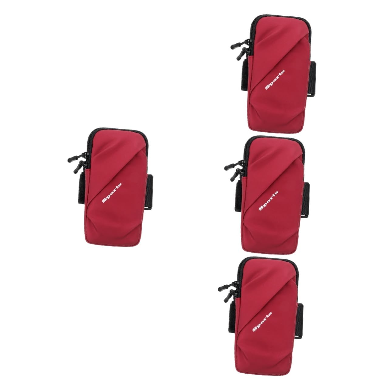 Uonlytech 4stücke Outdoor Handyarmband Für Sport wasserdichte Handytasche Für Joggen Radfahren Und Fitness Universalgröße Für Männer Und Frauen Strapazierfähiges Material