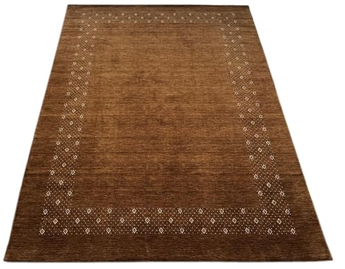 Braun Gabbeh Teppich Uni 100{48df4b5faed0cb3a452a343d3fc91fad51c73cc7d416975576dc9fec3cd31657} Wolle Orientteppich Handgewebt Loom Brücke AN3 (Maße:90X160 cm; Design:Muster;) Braun Gabbeh Teppich Uni 100{48df4b5faed0cb3a452a343d3fc91fad51c73cc7d416975576dc9fec3cd31657} Wolle Orientteppich Handgewebt Loom Brücke AN3 (Maße:90X160 cm; Design:Muster;)