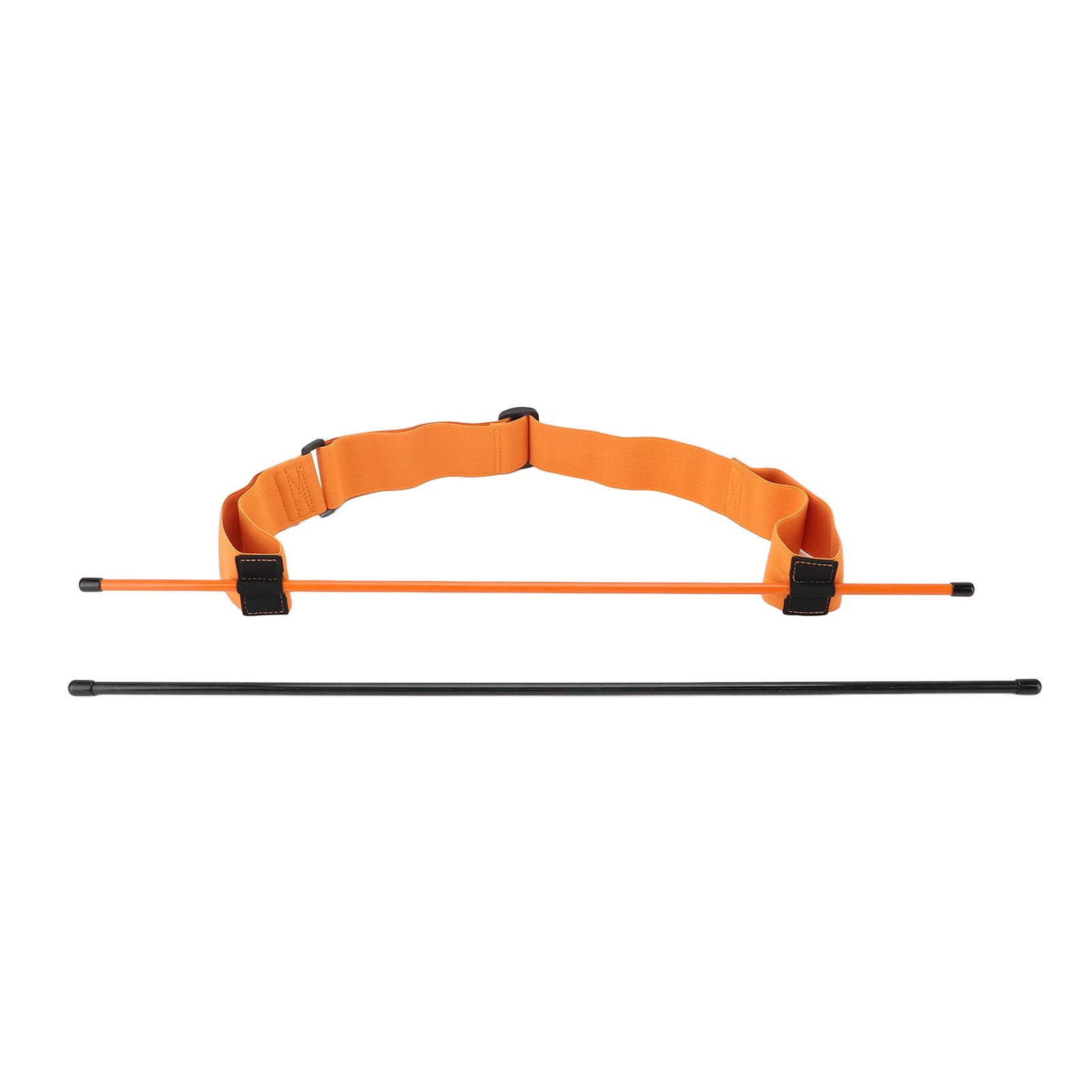Golf Swing Trainer Golf Grip Aid Swing Stick Trainer Migliore Rotazione e Controllo dell'alimentazione con Canna da Fibra di Vetro a Banda Elastica