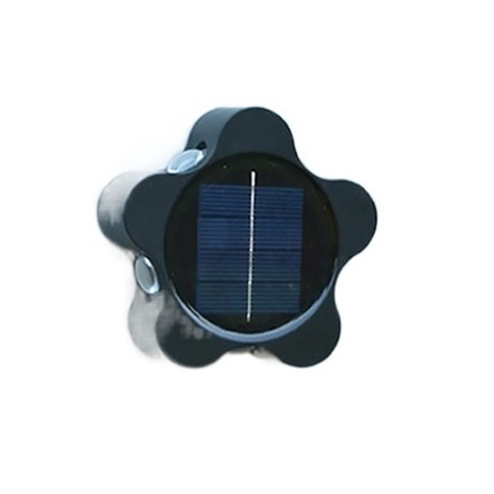 Réverbère extérieur solaire LED mural étanche et spot de jardin décoratif