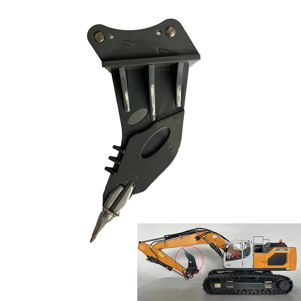 Escarificador de metal curvado para excavadora hidráulica Rc 1/14 945 piezas piezas de vehículos de construcción pesados