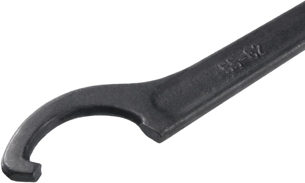 uxcell C Hook Spanner Wrench Collet Chuck for 55-62mm Round Nut
