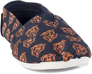 FOCO NFL Womens SMU Thematic Womens Canvas Shoe: Chicago Bears, Medium