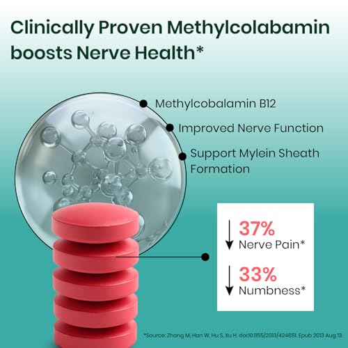 Image of Vlado's Himalayan Organics Methylcobalamin Vitamin B12 1500mcg Supplement for Men & Women -10 Tablets (1 Bliser Pack)