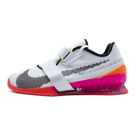 Nike Romaleos 4 Special Edition Crossfit Weightlifting US CN9662-100 Shoe, White fuchsia, 46 EU Schmal