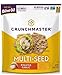 Crunch Masters Multi-seed Crackers, Avacado Toast Salt & Pepper, Rosemary & Olive Oil, Roasted Garlic, Original, 4 Oz Bags (4 Pack Variety)