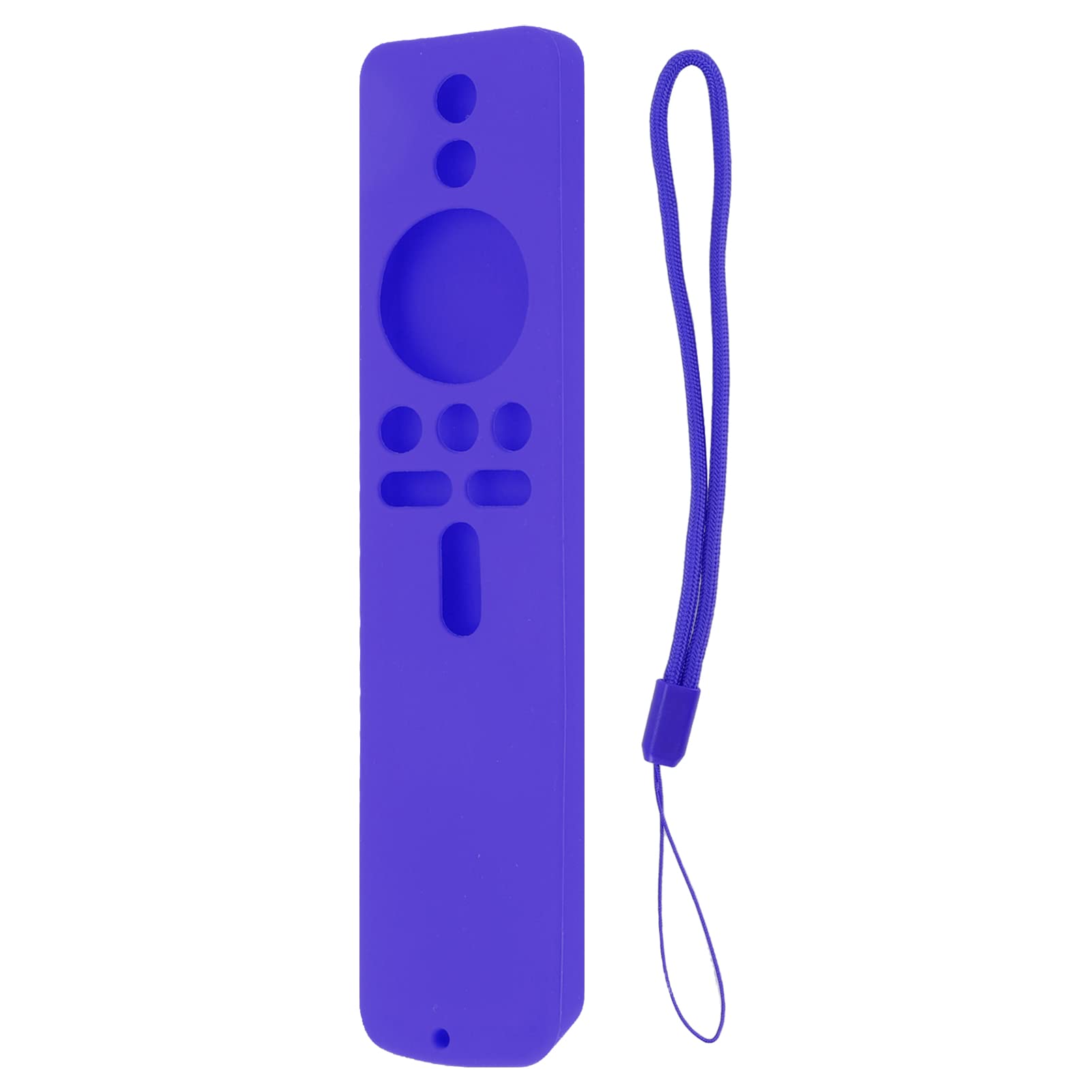 Funda de Silicona Antideslizante para TV Stick 4K con Cord n Decorativo y Estuche Elegante para Mando a Distancia Juego Morado Compatible con Stick 4K