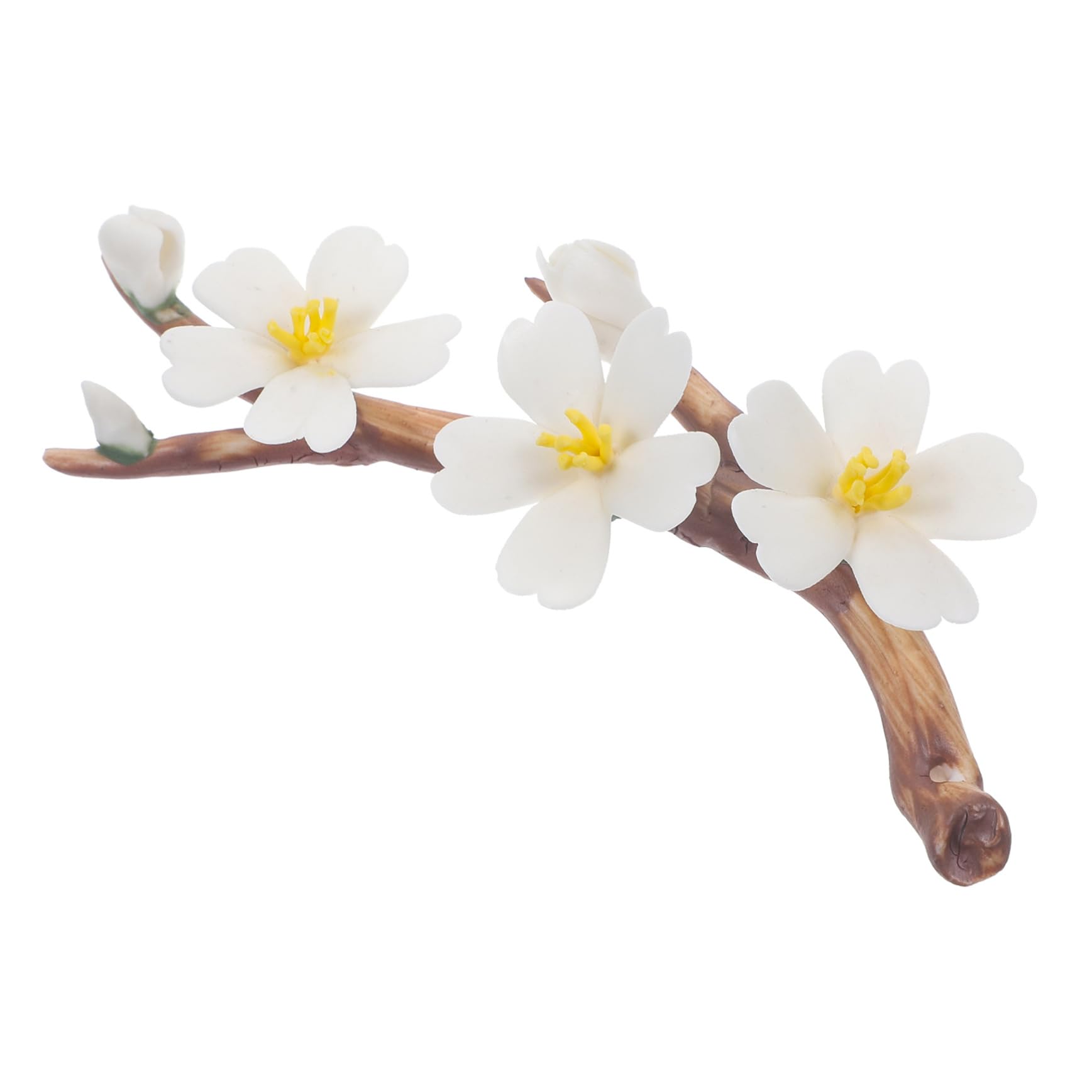 5stücke Ceramic Flower Branch Räucherstäbchenhalter Handgefertigte Dekorative Aromatherapie Für Büro Yoga Und Meditation Für Zu Besonderen Anlässen