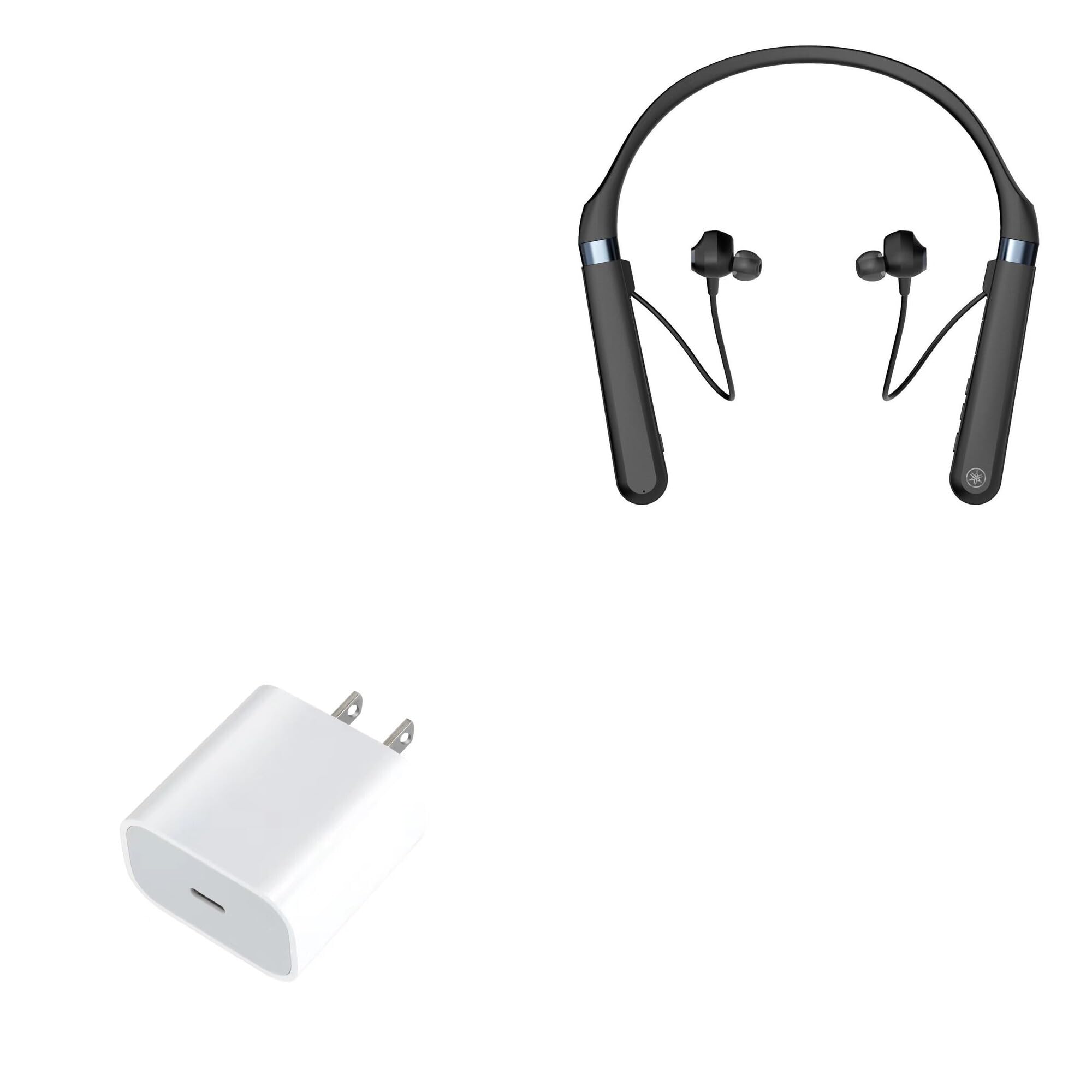 BoxWave Charger Compatible with Yamaha EP-E70A - PD GAN miniCube (30W), 30W Tiny PD GAN Type-C Wall Charger - Winter White