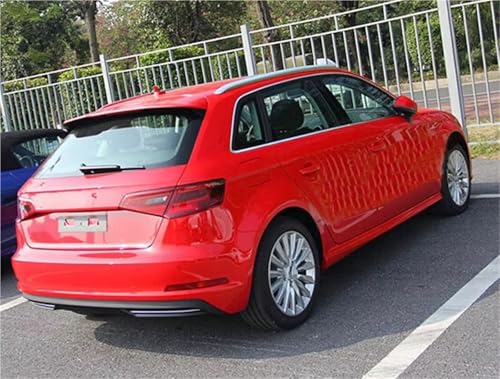 Barras laterales de techo para Audi A3 8V Hatchback 2012-2019, diseño decorativo plateado 5