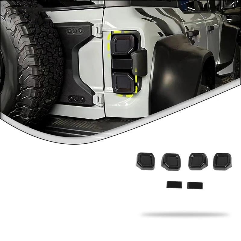 Carcasse de feu arrière ABS Ford Bronco coque de protection robuste