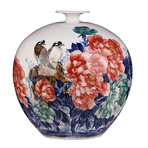 希少な中国製？花陶器 実物は凄く美しく珍しい花瓶です！ Amazon.co.jp: スタンド付き中国陶器花瓶 白大型中国花瓶 磁器
