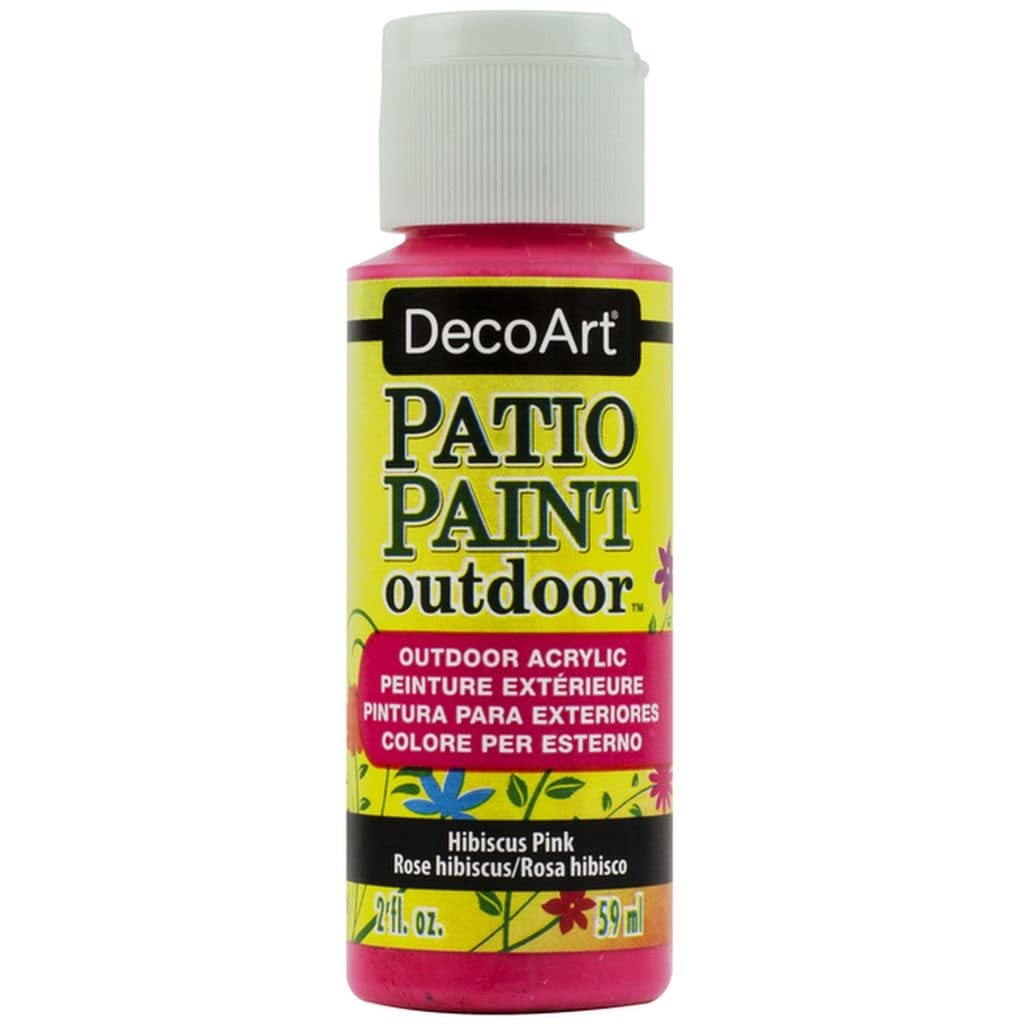 Decoart Hibiscus Pink Patio Paint