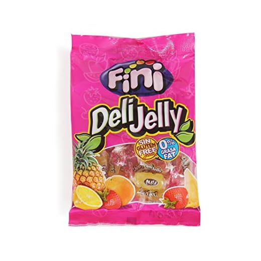 Fini Caramelo de Goma Cubierto de Azúcar - 80 gr