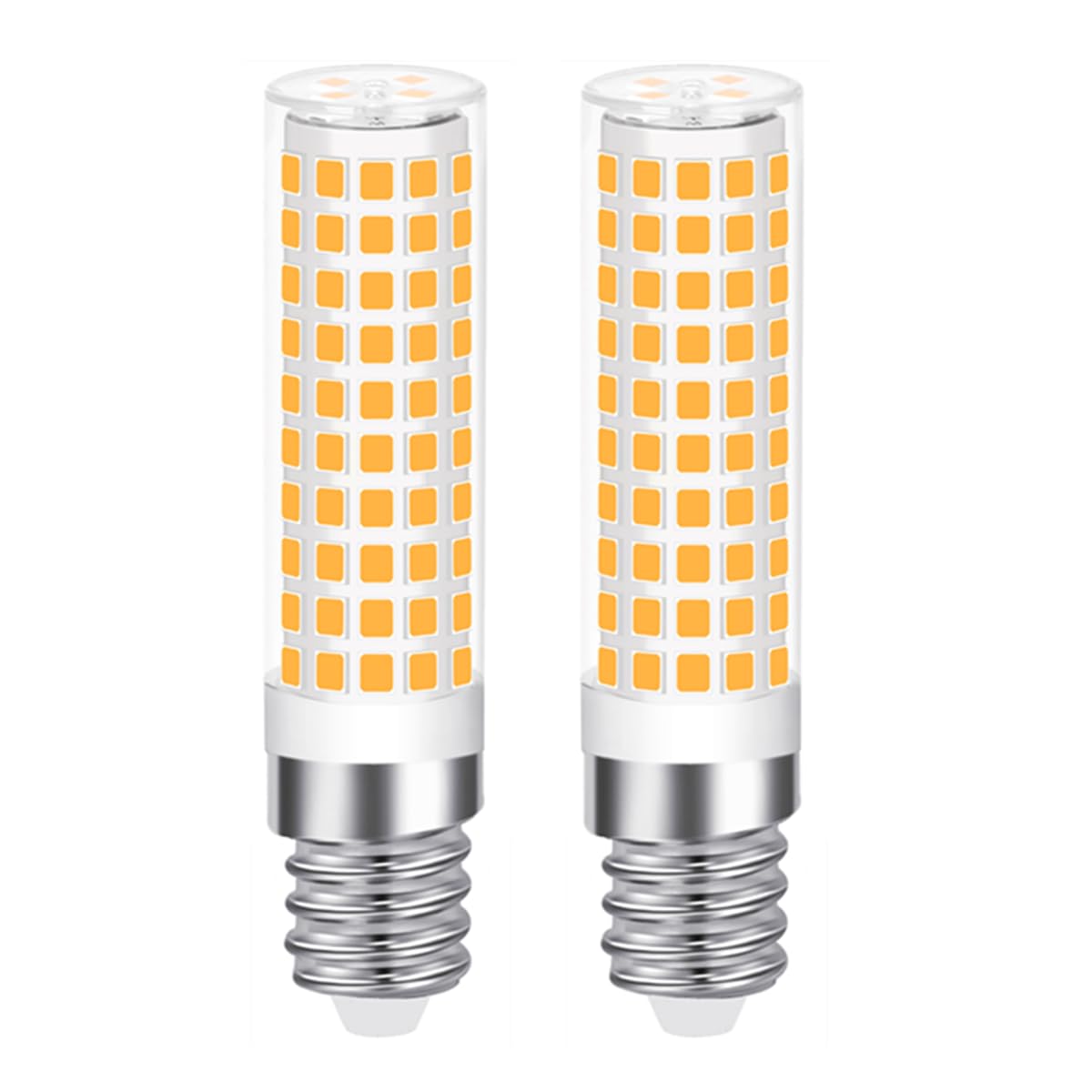 tkhetiana E14 LED Lampe warmweiß 3000k,Kein Flimmern 12W LED Birne E14,11W E14 Glühbirne Led Mais Birne, AC220-240V,Ersatz 100W 110W Halogenlampe,Enegiesparende e14 led Leuchtmittel,2 Stück