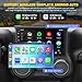 4GB+64GB Car Radio for Jeep Wrangler 2015 2016 2017,10.1 inch IPS Touchscreen Android 13 Stereo - Wireless Carplay & Android Auto,GPS Navigation & Bluetooth