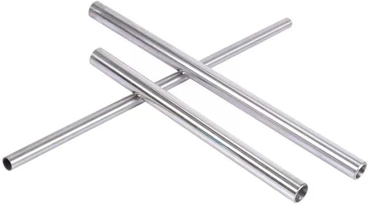 2Pcs 304 Stainless Steel Precision Capillary Tubes, Straight Round Pipe, OD 4-9mm ID 2-8mm, Length 300mm(OD5.5 x ID3.5mm)