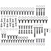 King Chrome Small Block Fits Chevy Deluxe Chrome Engine Hardware Kit