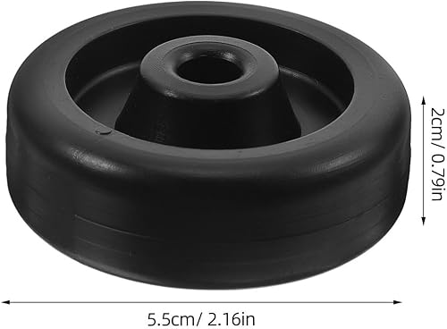 Miniatura 2 de Ruedas de repuesto para equipo de fitness, 4 unidades, rodillo de gimnasio, fácil de instalar, rueda de polea para silla de ruedas, para uso en el