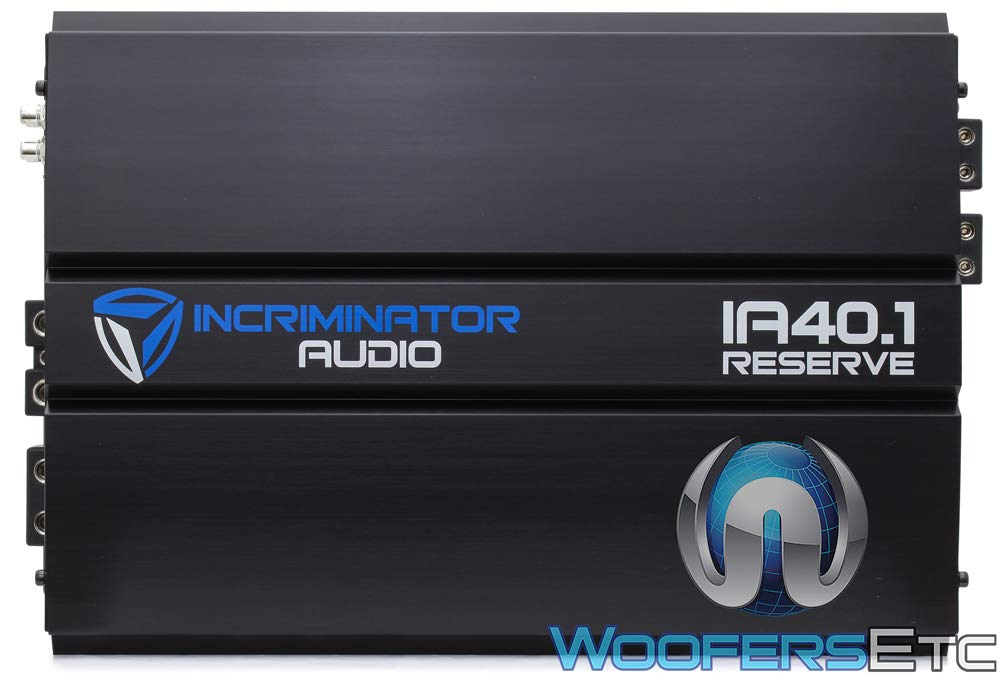 Incriminator Audio IA40.1 Monoblock 4800W RMS Class D Linkable Amplifier