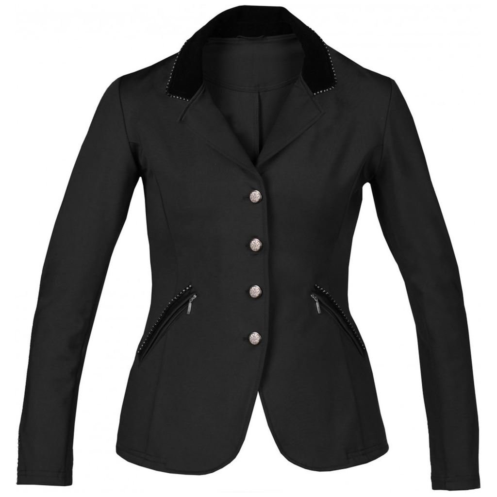 Horka Junior Victory SoftShell Velvet Crystal Horse Riding Competition Jacket