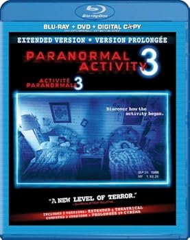 Blu-ray Paranormal Activity 3 - Extended Version (DVD + Blu-ray + Digital Combo) (2012) Book