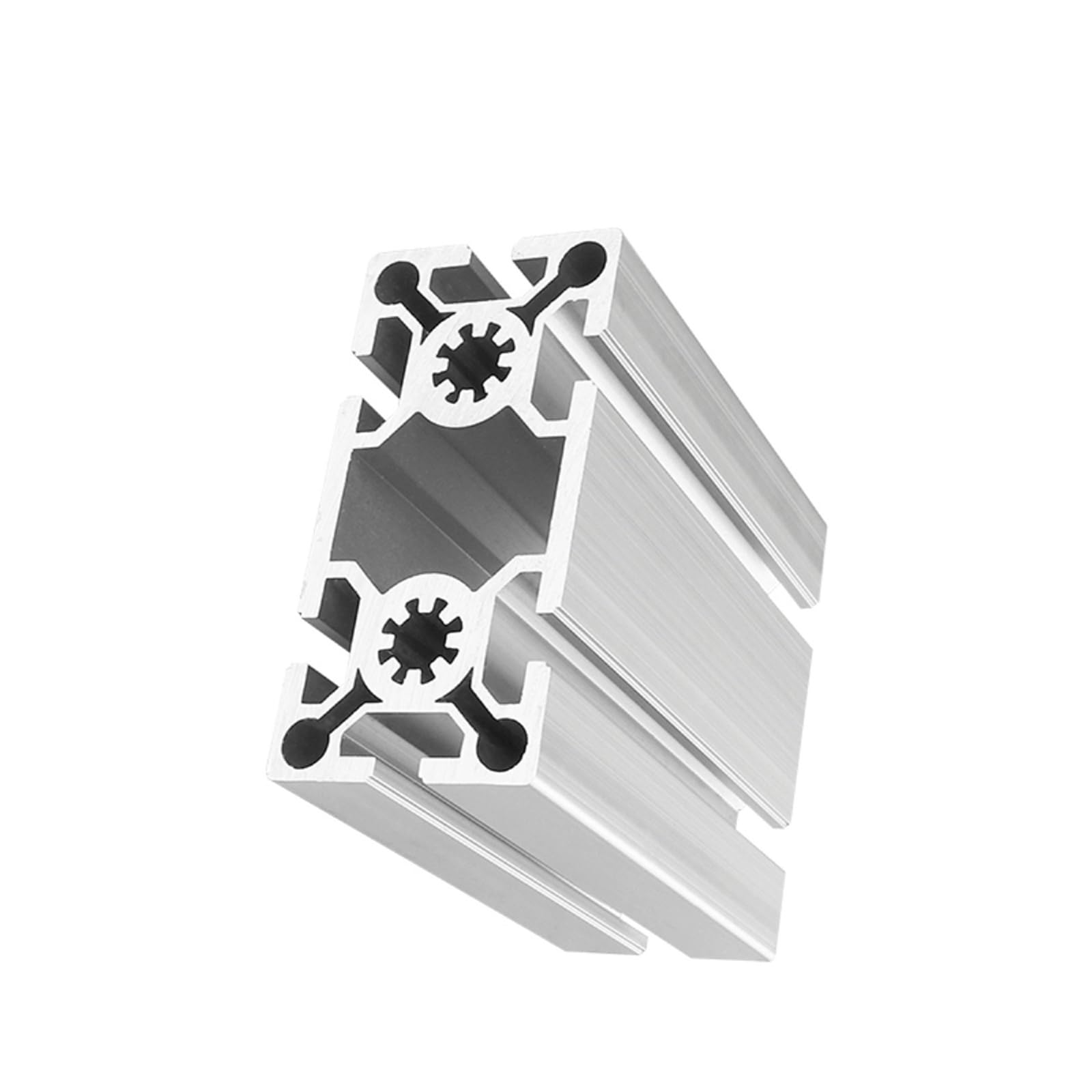 Profil aluminiowy 50 x 100 mm, liniowa płaszczyzna 50 x 100 mm, rowek 8,2 mm na suwak aparatu, ramię robota i rama wspornika (350 mm 13,78 cala) długość