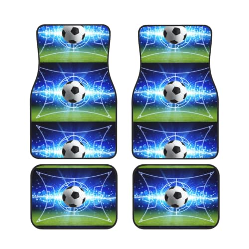 Alfombrillas para coche de fútbol ideales para proteger el vehículo de la rutina diaria