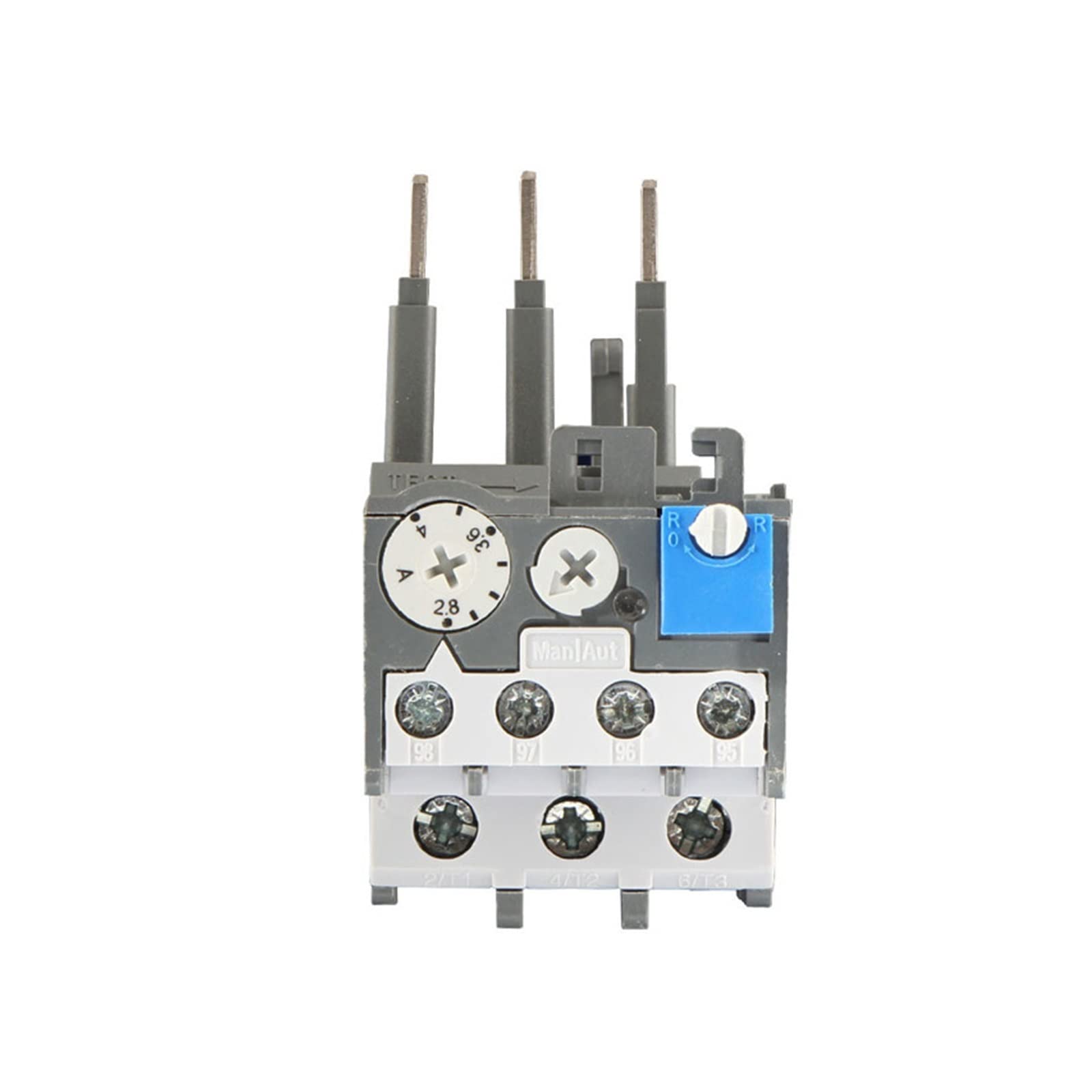 Produktbild von PULMAC Thermisches Überlastschutzrelais TA25DU – Einstellbarer Strom, Z.B. 1,8A Für Motorschutz