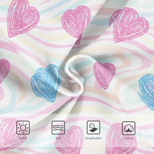 Girls Underwear Toddler 2t Cotton Little Girl Panties Animal Kids Briefs Undies Cartoon Blue Pink Hearts3