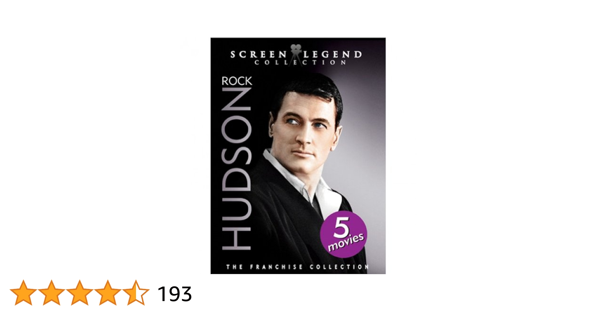 Amazon.com: Rock Hudson Screen Legend Collection (The Golden