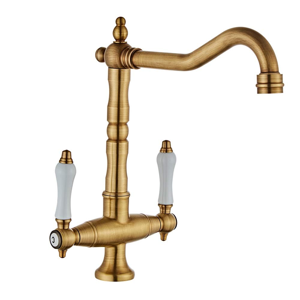 Robinet de lavabo en laiton design pivotant pour une élégance durable