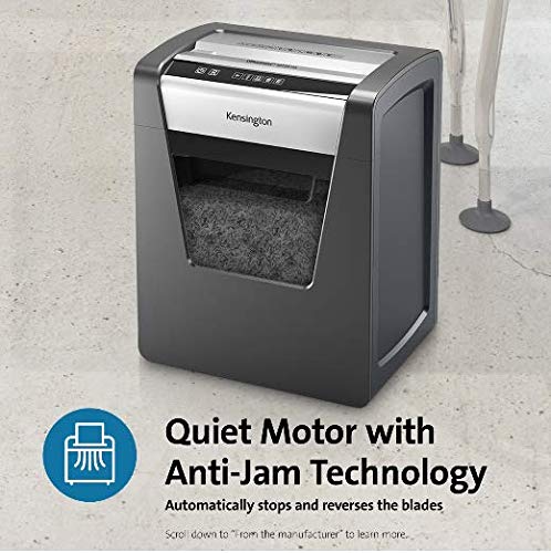 Image of Kensington K52077AM Micro Cut Shredder - OfficeAssist M150-Hs Anti-Jam