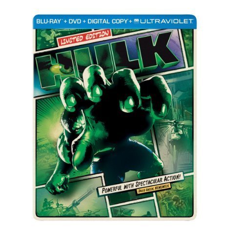 Hulk (Steelbook) (Blu-ray + DVD + Digital Copy + UltraViolet) by Universal Studios by Ang Lee