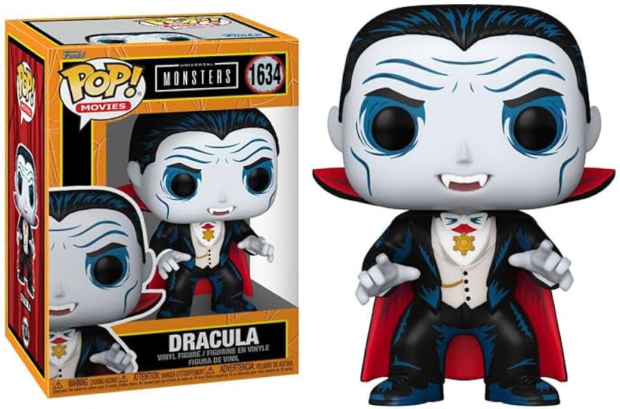 Amazon.com: POP Movies: Universal Monsters - Dracula Funko Vinyl