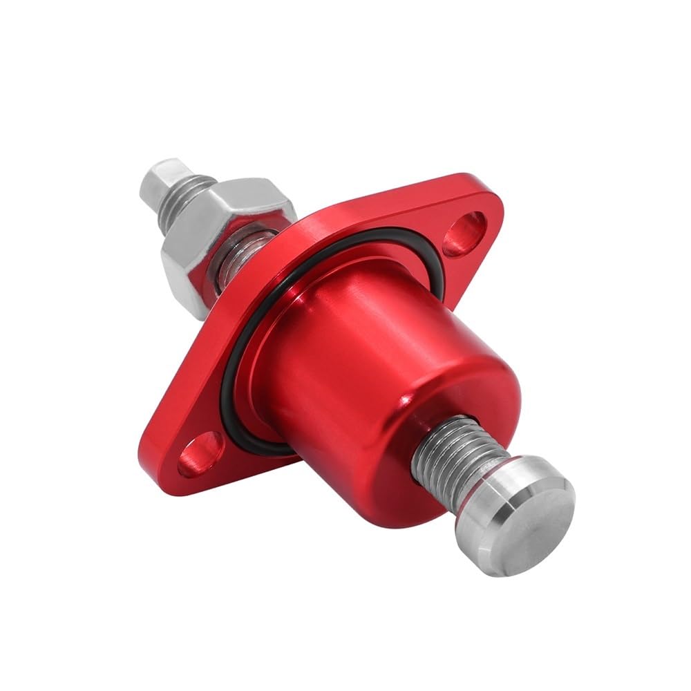 Generico Moto Cam Tendicatena Tendicatena Piccolo Regolatore Tendicatena for Ho.nda CRF 150 250 300 450 R/RB/RX/RL/X/L DKEKE(Red)